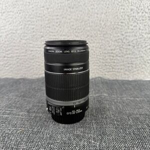 Canon EF-S 55-250mm f/4-5.6 IS Zoom Lens Black Image Stabilizer DSLR